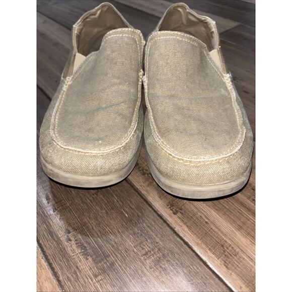 Crocs Santa Cruz Canvas Triple Comfort Luxe Slip On Loafers 202056 men’s size 11 - Picture 6 of 6